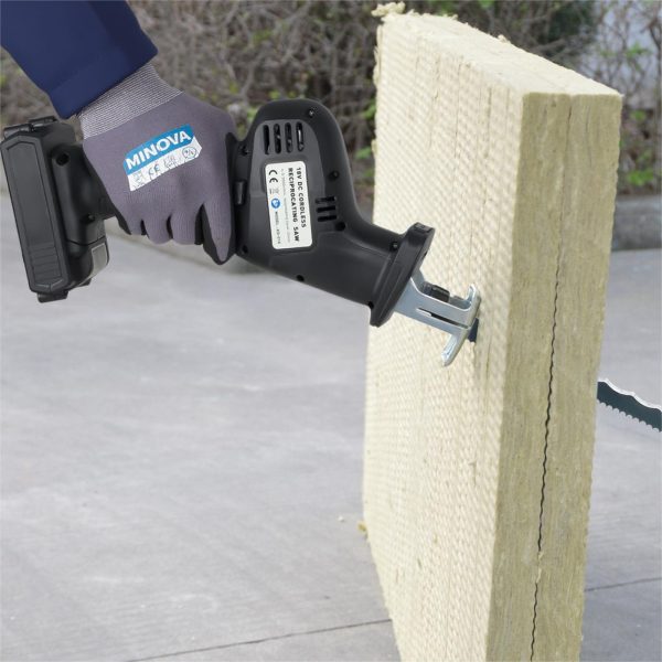 Nóż akumulatorowy do wełny mineralnej, PIR i pianek MINOVA W01